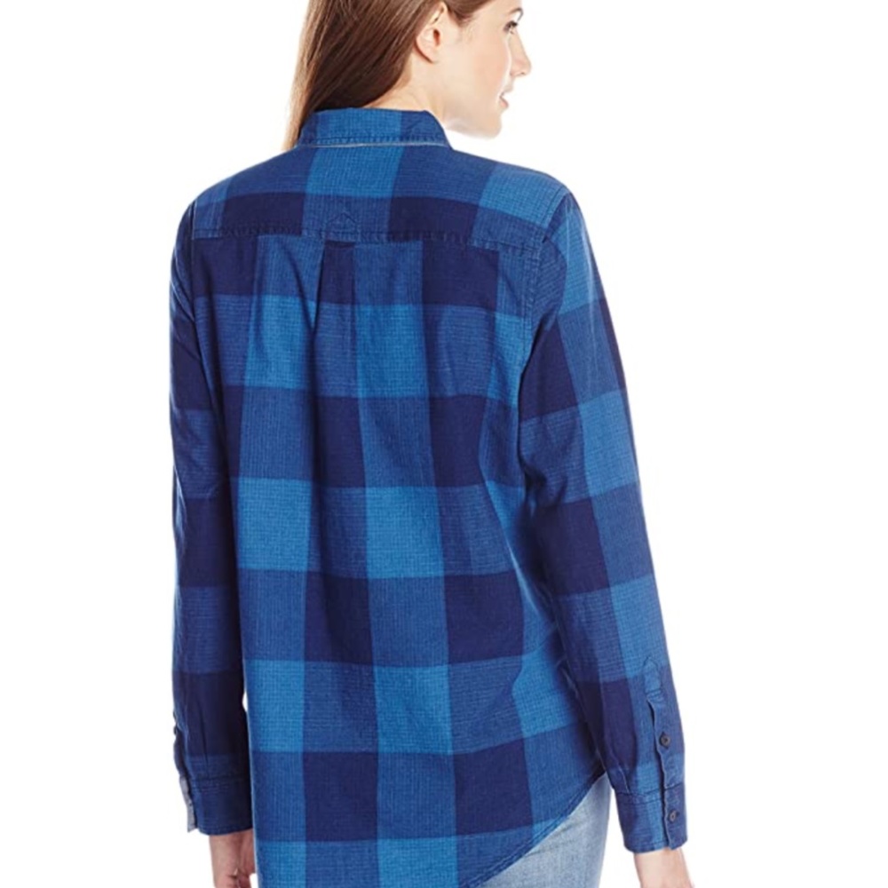 Skylight Plaid Button Down Top - image 4